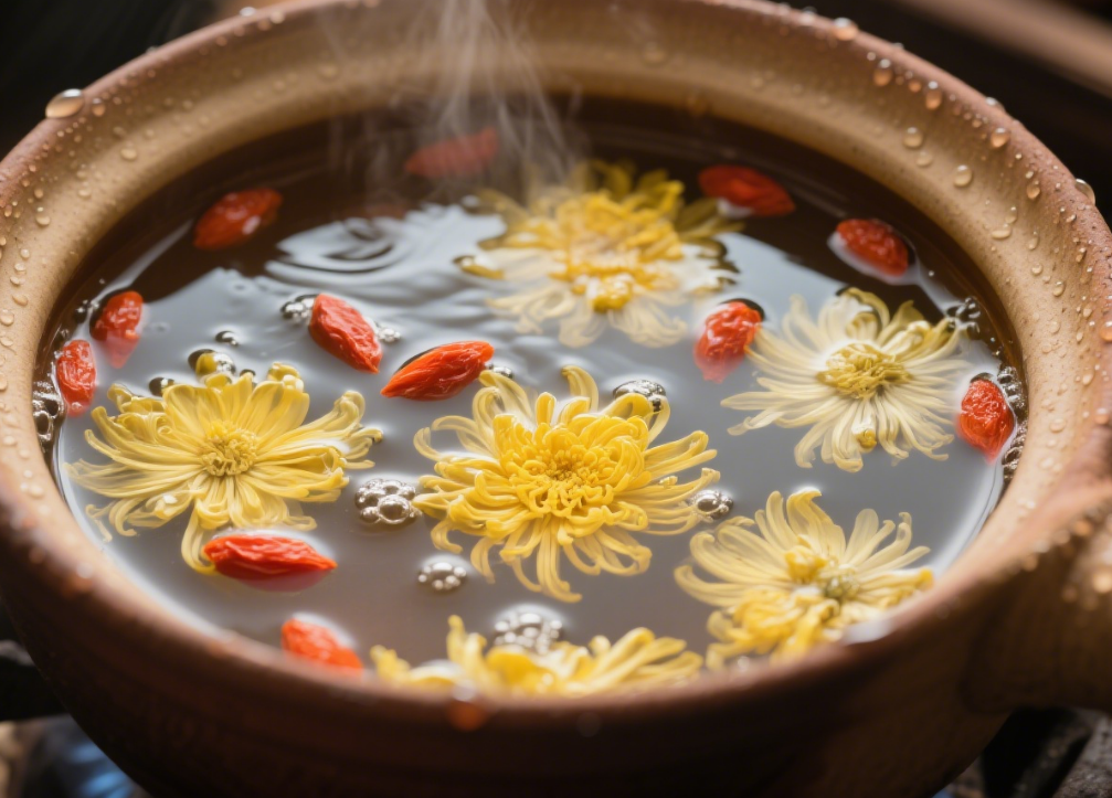Brighten Eyes and Moisturize Dryness: Golden Chrysanthemum and Wolfberry Health Tea for Seasonal Care