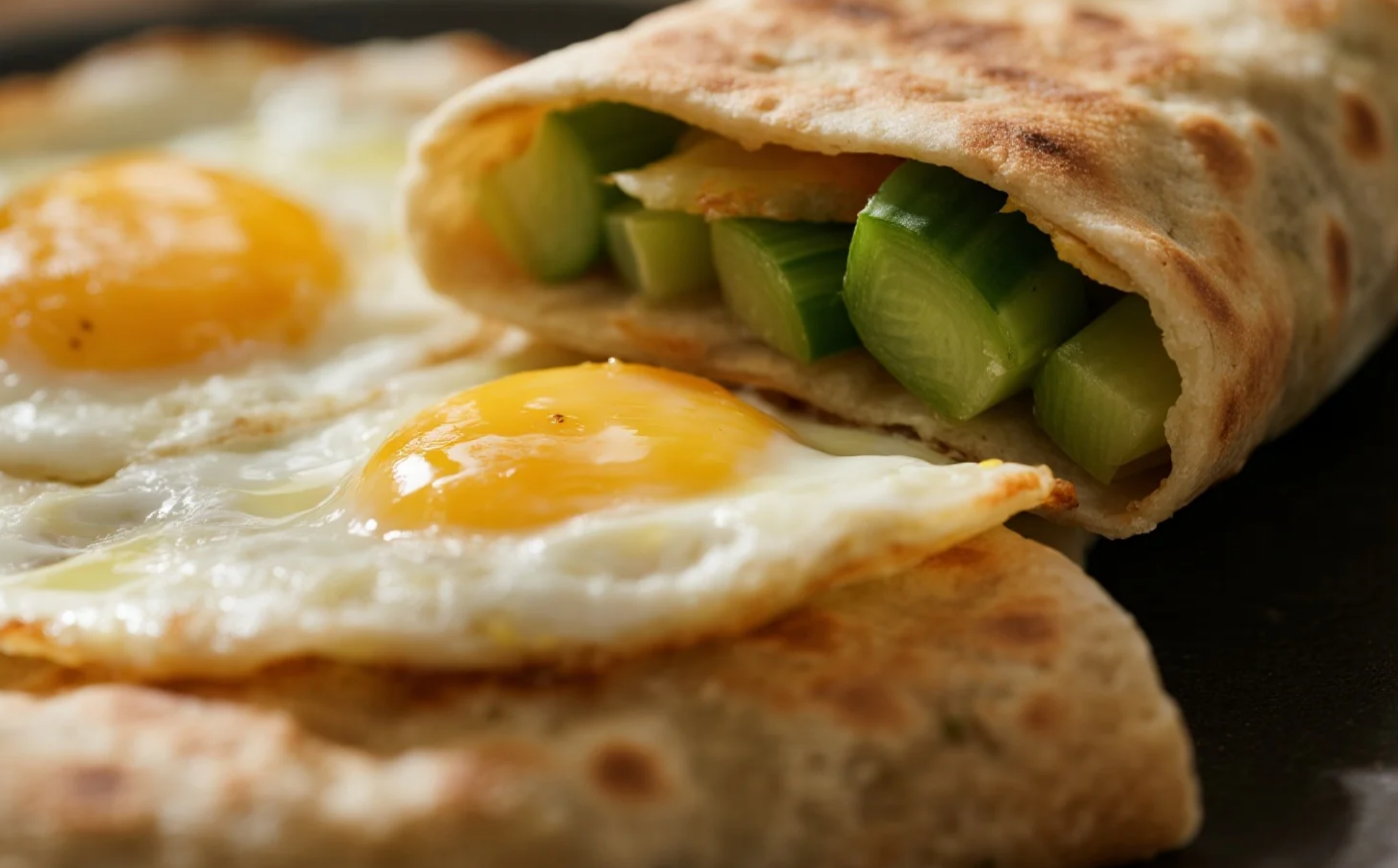 Healthy Low\-Calorie Veggie Egg Wrap | A Perfect Meal Replacement for Fat Loss