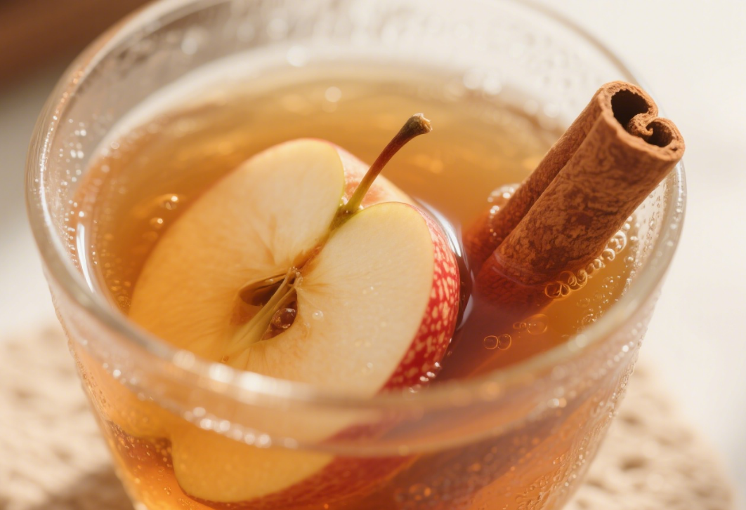 A Winter Warmer: Naturally Sweet Cinnamon Apple Tea