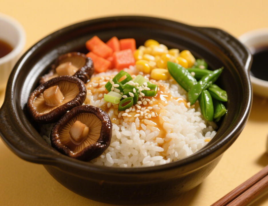 A must\-try for lazy people: One\-pot delicious mushroom rice
